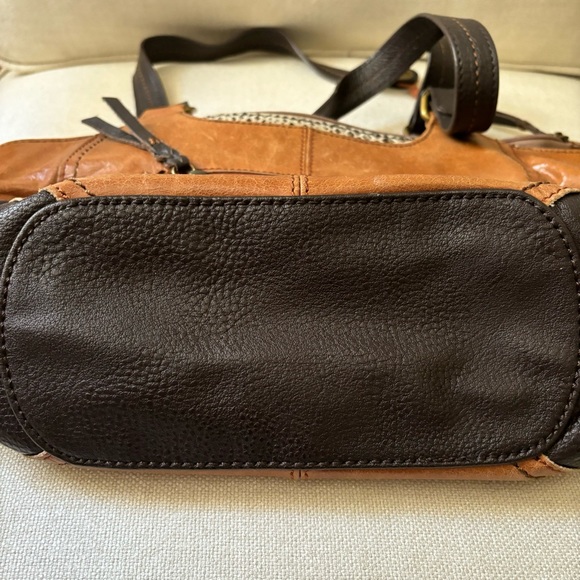 The Sak neutral leather hobo satchel handbag - Picture 4 of 6